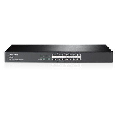 16-портовый коммутатор TP-Link TL-SF1016 неуправляемый